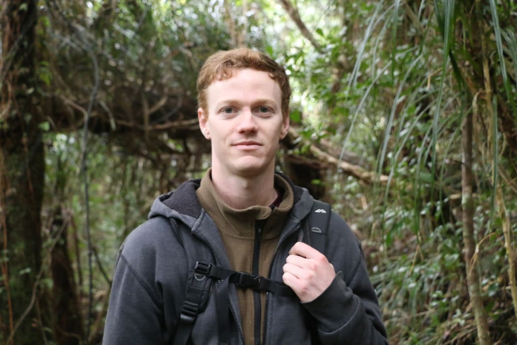 Hunua kōkako recovery programme project manager Declan Morrison.