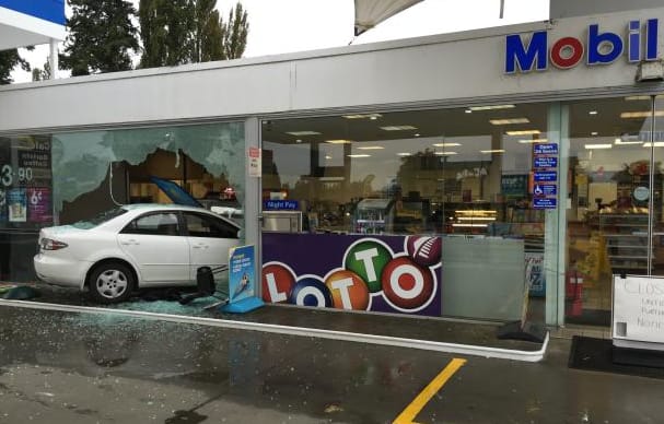 Karapiro ram raid