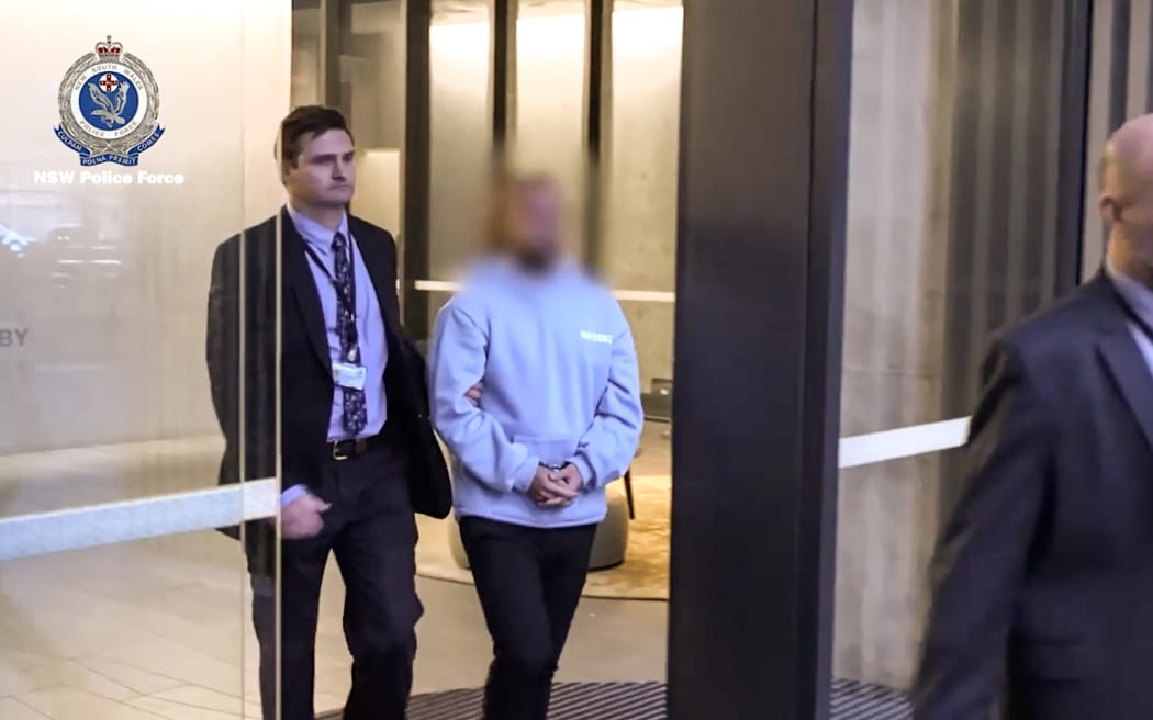 Scenes from the dawn raids across greater Sydney in May 2024 as part of an investigation, code-named Strike Force Beaconview, into players engaging in conduct that corrupts a betting outcome in A-League football matches.