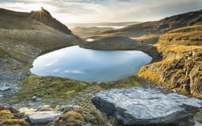 Misty Tarn in the Garvie Mountains