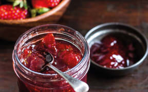 Strawberry, vanilla and mint jam by Kirsten Day