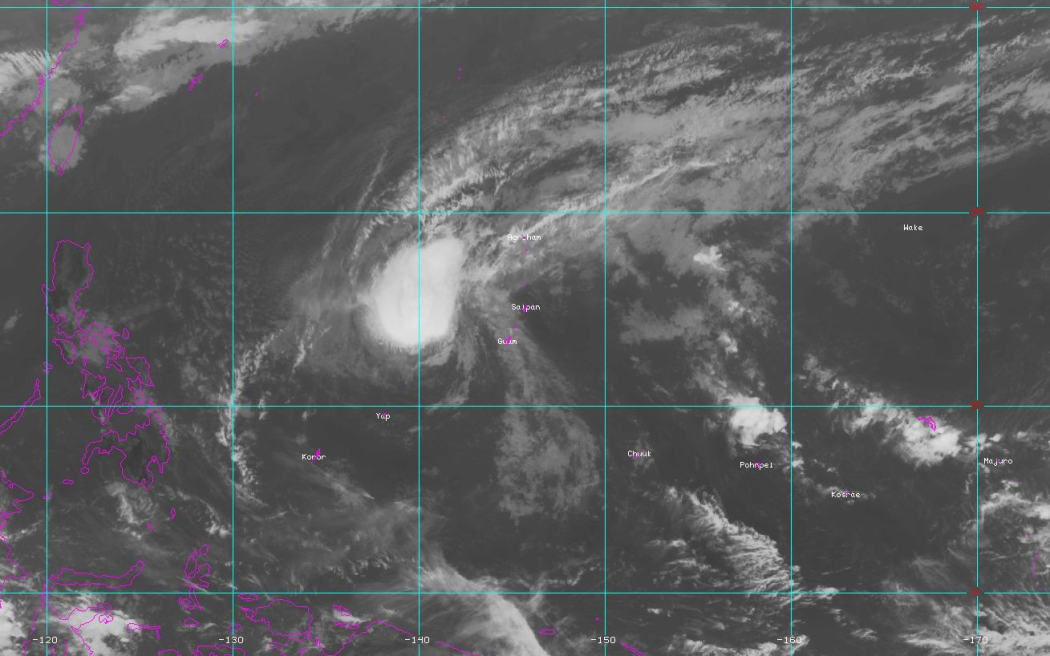Tropical storm Bavi is moving away from CNMI