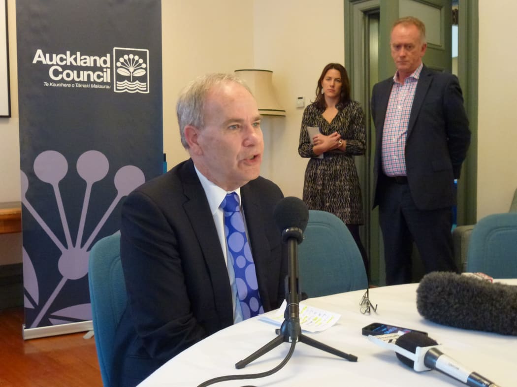Auckland Mayor Len Brown.