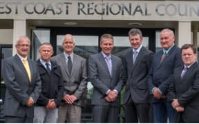 Left to right: Terry Archer, Neal Clementson, Stuart Challenger, Andrew Robb, Peter McDonnell, Alan Birchfield, Peter Ewen.