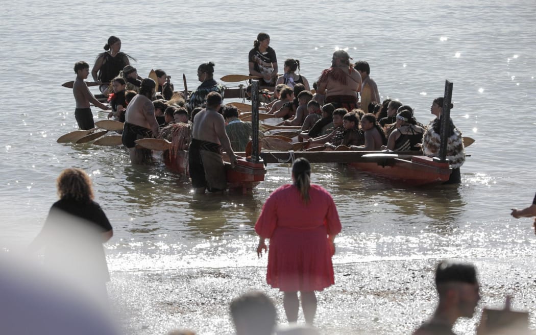 The Waka parade.