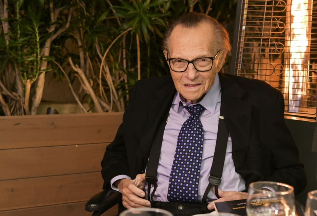 Veteran broadcaster Larry King.