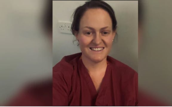 Nurse Jenny McGee, who British Prime Minister Boris Johnson credited - along with other nurses - with saving his life after he was struck down with Covid-19.