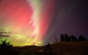 Aurora captured in Lauder, Central Otago.