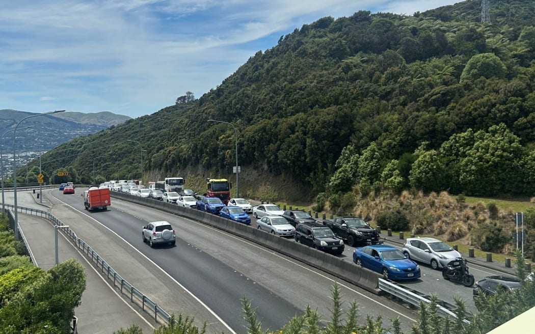 Traffic delays are expected to continue into rush hour.