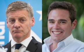 Bill English (left) and Todd Barclay