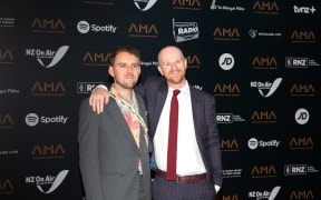 Band members of The Beths at Aotearoa Music Awards (AMA) 2024