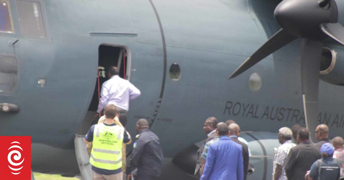 Vanuatu Prime Minister Charlot Salwai surveys Cyclone Lola damage from the air - Vimarsana News