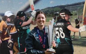 White Fern Georgia Plimmer switched over from softball to cricket when she was 14 years old - now she's a Cricket World Cup winner.