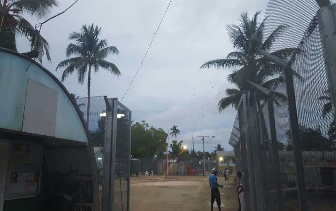 The Manus Island detention centre.