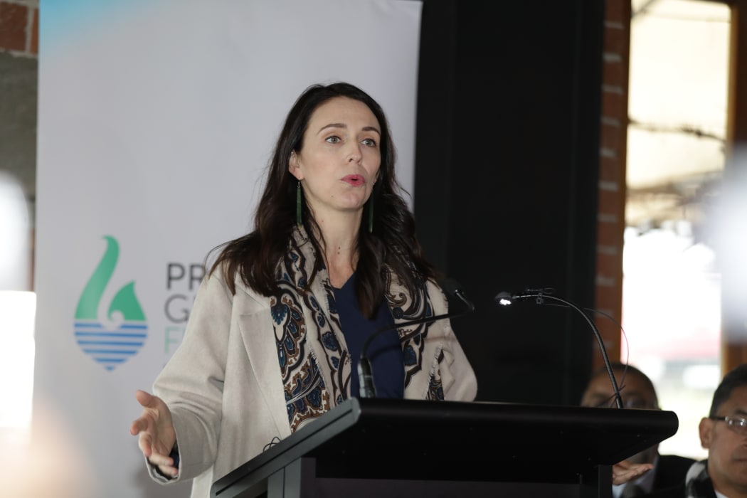 Jacinda Ardern in Gisborne.