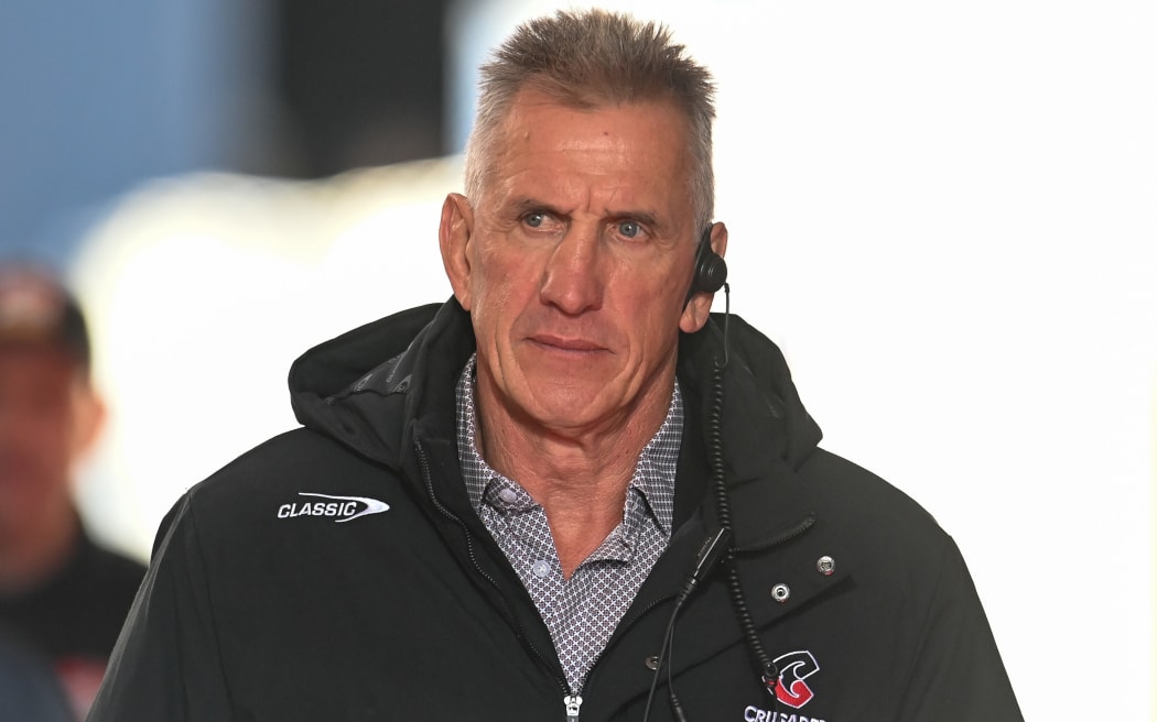 Rob Penney Coach of the Crusaders, 2024.