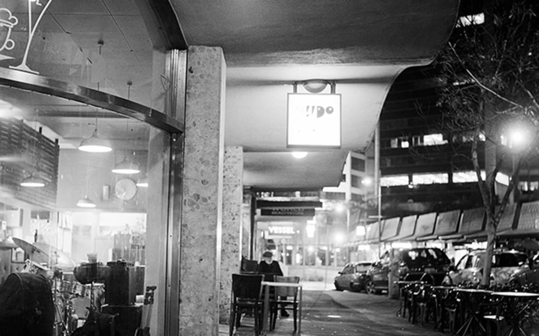 Roger Sellers outside Lido