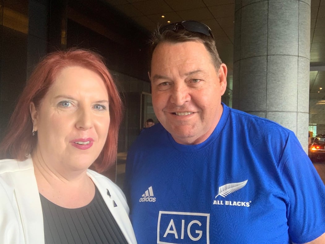Catherine O'Connell and Steve Hansen