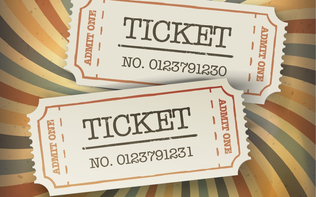 Two cinema tickets