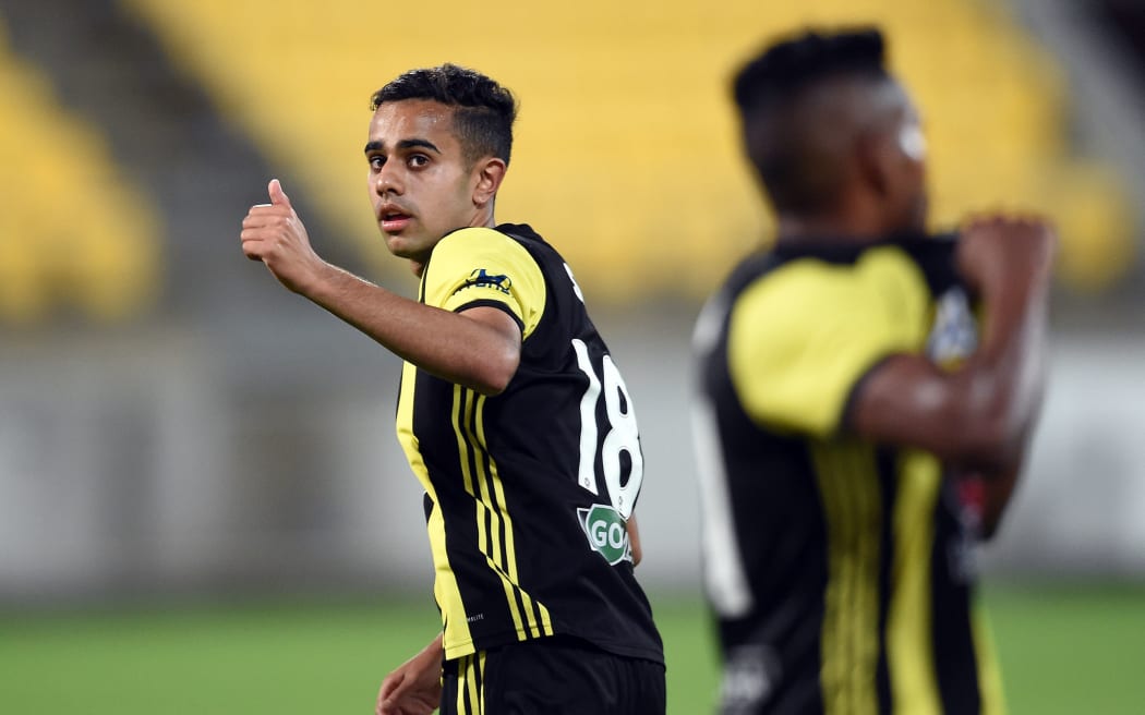 Wellington Phoenix's Sarpreet Singh.