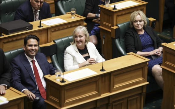 National MPs Simon Bridges, Amy Adams and Judith Collins
