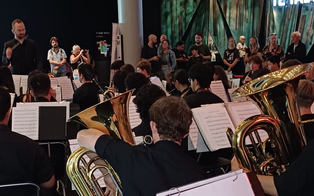 New Zealand Youth Symphonic Winds at Te Papa, January 2024