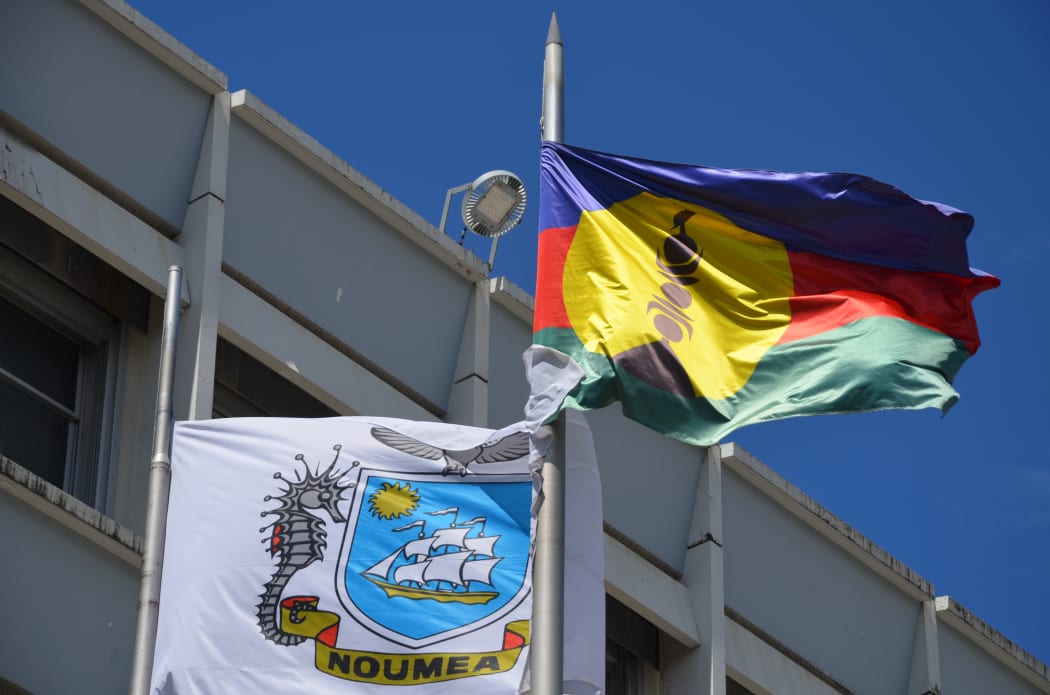 New Caledonia referendum flags