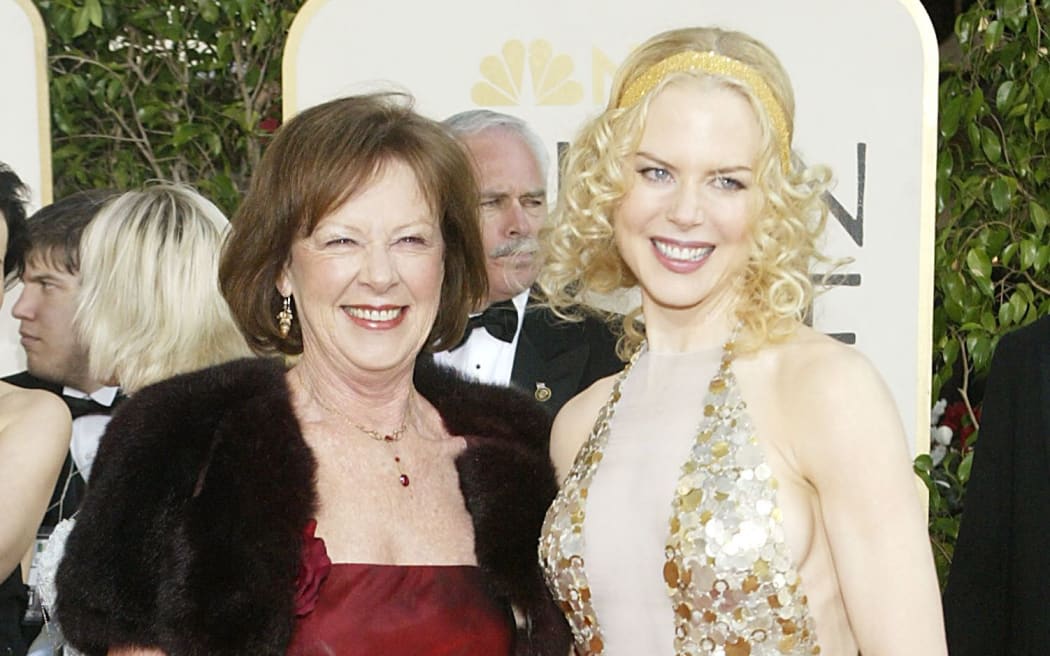 BEVERLY HILLS, CA - JANUARY 25:  (R-L)  Actress Nicole Kidman and her mother Janelle attend the 61st Annual Golden Globe Awards at the Beverly Hilton Hotel on January 25, 2004 in Beverly Hills, California.