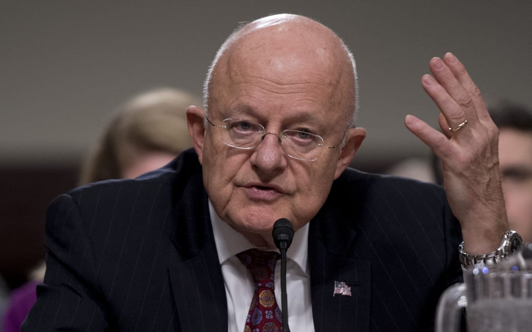 Director of National Intelligence James Clapper testifies before the Senate Armed Services Committee on Capitol Hill in Washington, DC, January 5, 2017. (Photo by JIM WATSON / AFP)