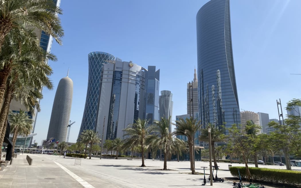 Downtown Doha.