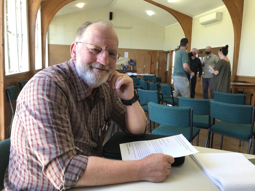 Kevin Grose , Inclusion Northland pro-Māori wards campaign leader at a recent Whangārei community meeting