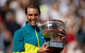 Rafael Nadal of Spain wins the French Open tennis tournament, Roland Garros in Paris, France on 5 June 2022.