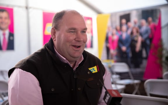 ACT Party member and ex-Federated Farmers president Andrew Hoggard