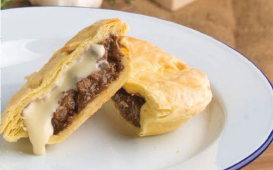 The mince and cheese pie is a favourite for New Zealanders