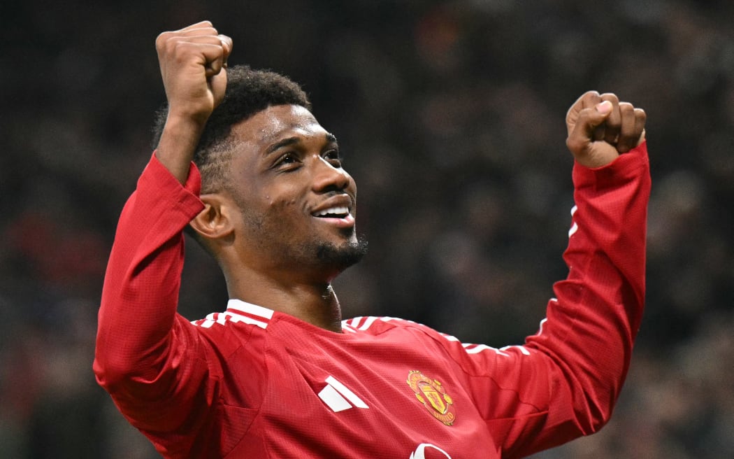 Manchester United's Ivorian midfielder Amad Diallo.