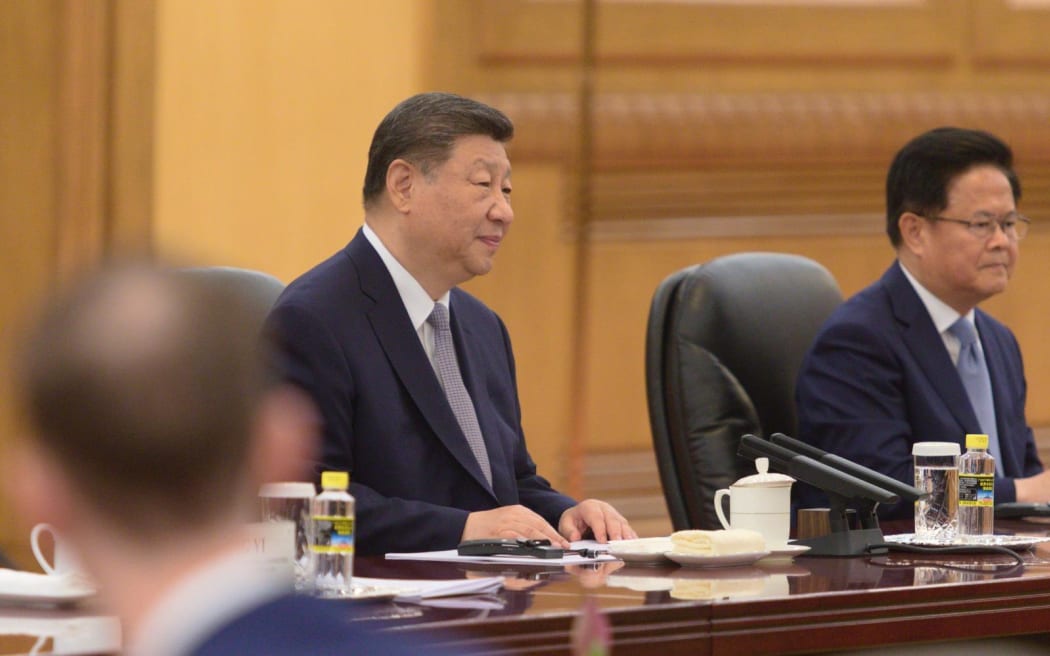 President Xi Jinping meets Christopher Luxon