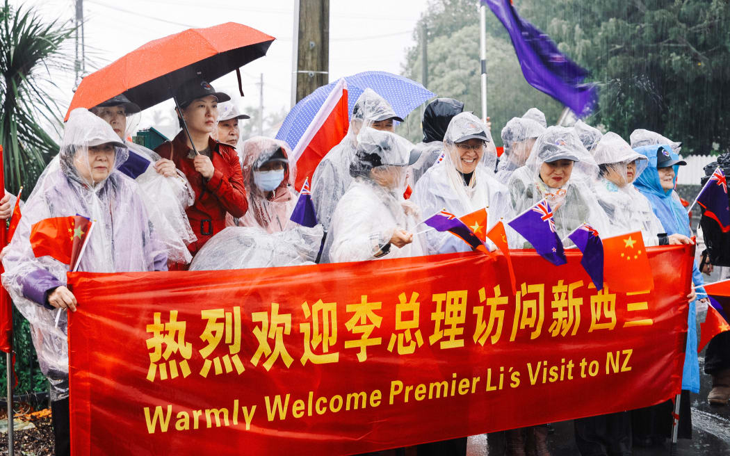 Chinese premier Li Qiang in Auckland, June 14th 2024.