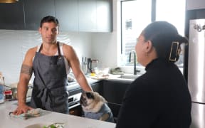 Samoan man Daniel Rankin has over 320k followers on social media with his cooking videos featuring his dog, Fraser