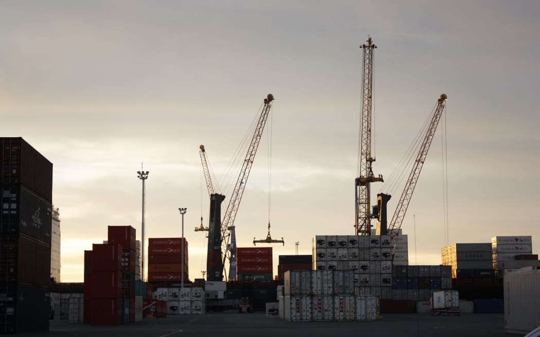 Napier port has seen an increase in imports and exports since the 14 November earthquake forced Wellington's port to close.