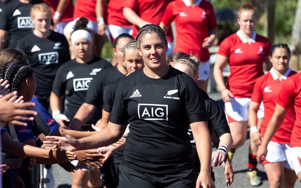 Black Ferns captain Eloise Blackwell.