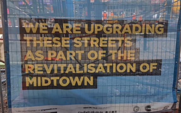 The construction has made the area a dead zone for foot traffic, Roma Blooms manager Jugdish Naran said.