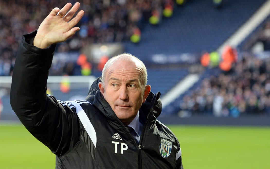 West Bromwich Albion's new manager Tony Pulis.