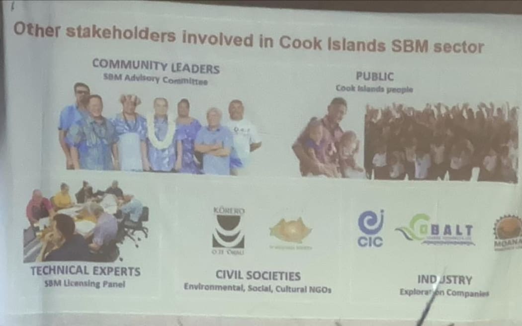 Slideshow which showcased TIS and Korero o te Orau’s logos being used as stakeholders during the consultation.