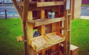 Sarah and Shaun O'Dea have started a sharing shed to encourage the townspeople of Te Awamutu to exchange goods.