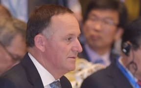Prime Minister John Key in Myanmar