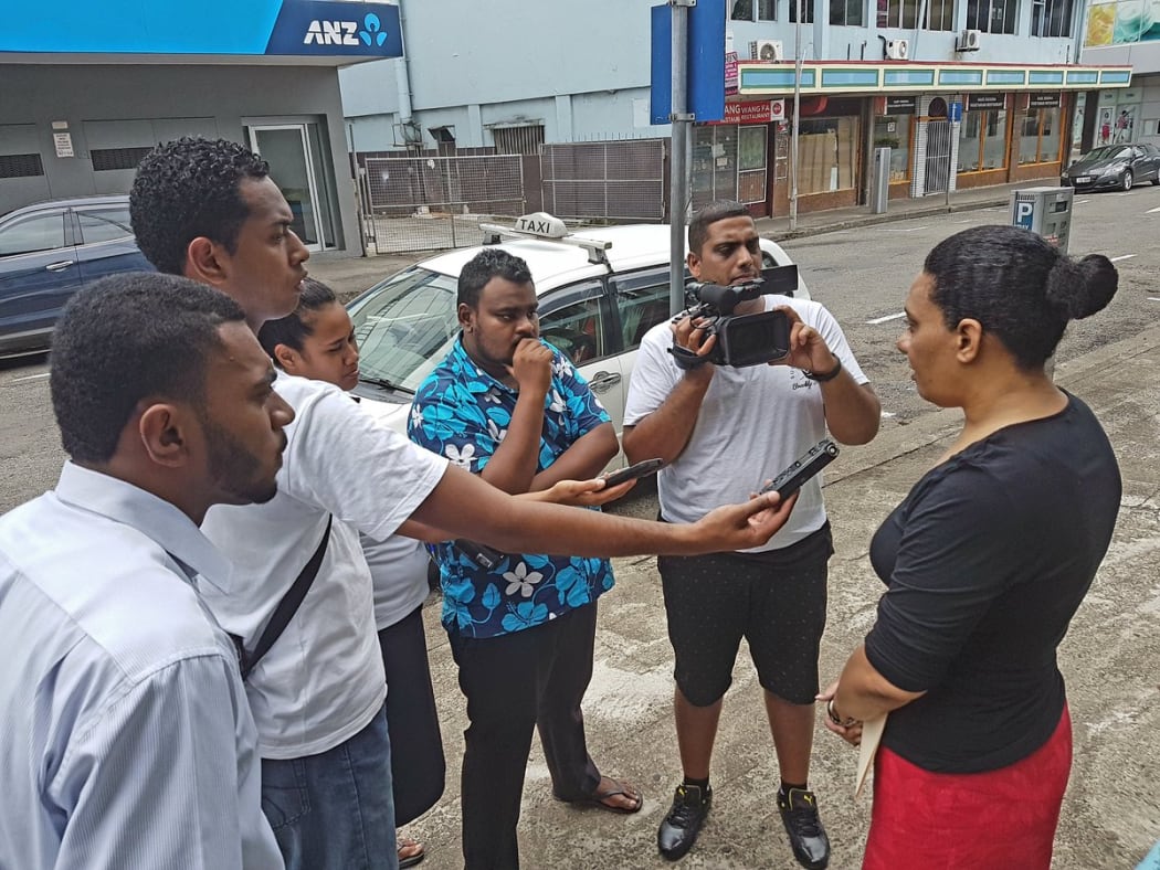 Fiji media speak to Seini Nabou one of the recent complainants against FBC ceo Riyaz Saiyad-Khaiyum.