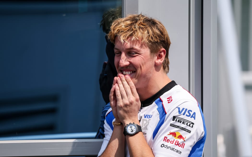New Zealand F1 driver Liam Lawson.