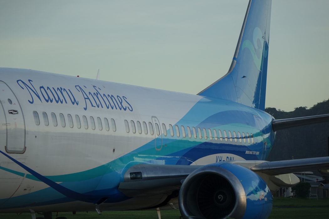 Nauru Airlines Boeing 737-300 at Nadi International Airport