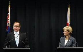 Murray McCully and Julie Bishop
