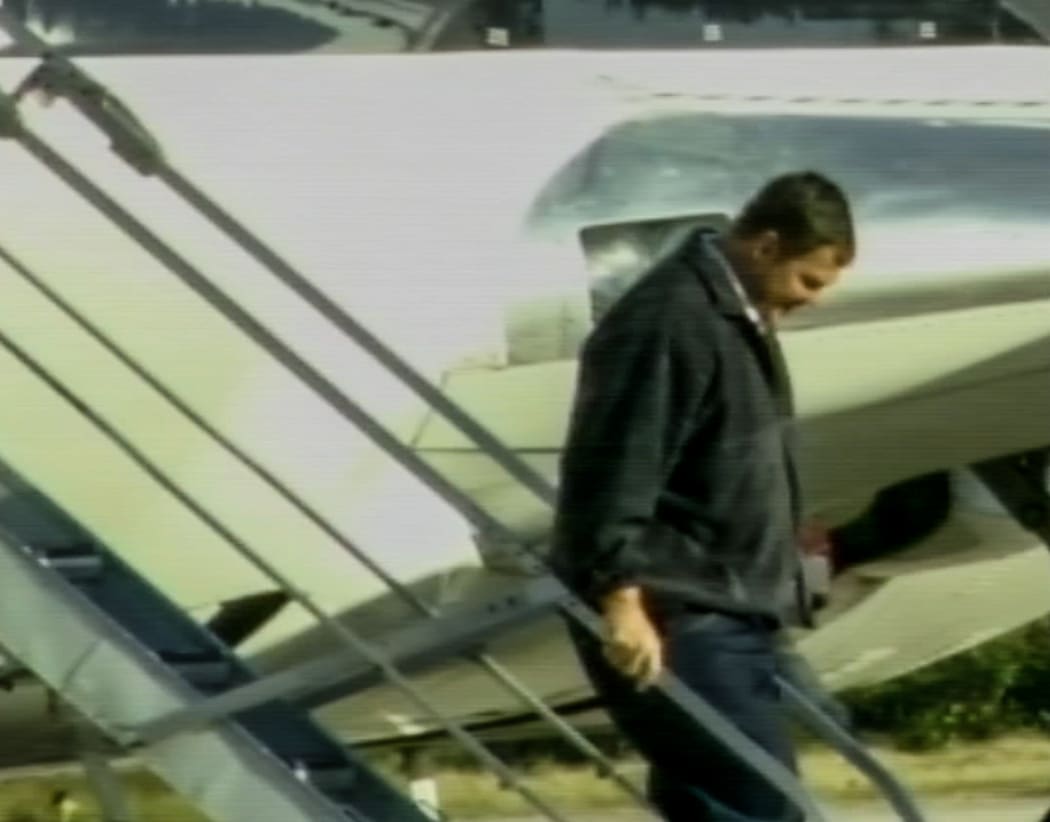 Ramon Labanino, arriving in Havana last month, was one of three Cubans exchanged for an agent who spied for the United States.
